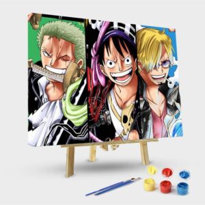 Luffy, Zoro and Sanji