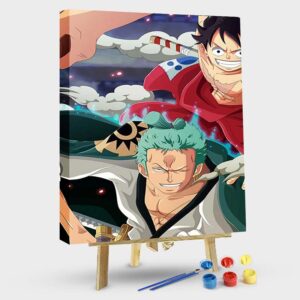 Zoro and Luffy